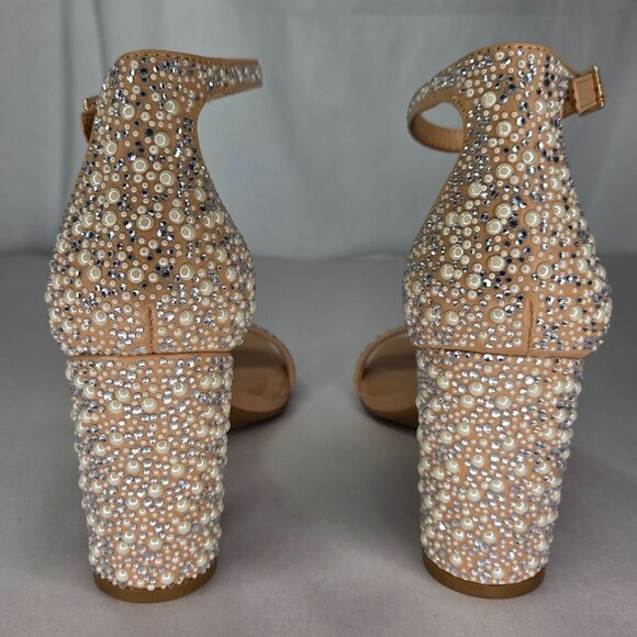 I.N.C. International Concepts Women's Lexini Two-Piece Sandals Pearl Bling - Picture 4 of 8